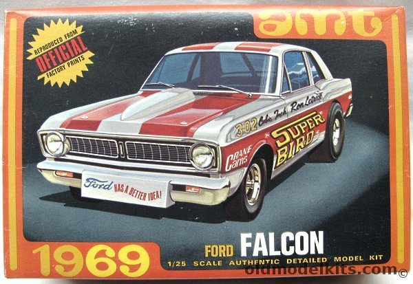 AMT 1/25 1969 Ford Falcon - Stock / Custom / Drag, Y903-200 plastic model kit